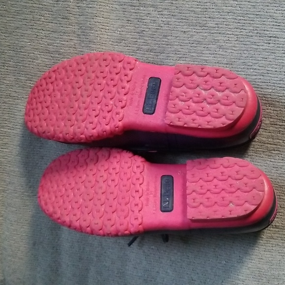 L.L.Bean Boots, Pink and Navy, LLBean Duck Boots Size 9 - Picture 2 of 5